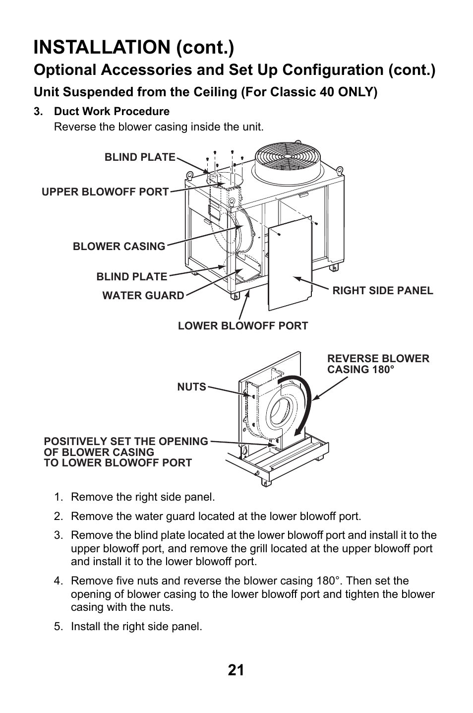 Installation (cont.) | MovinCool Classic 40 User Manual | Page 21 / 46