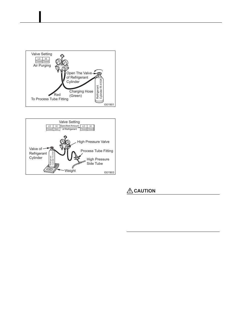 4 refrigerant charging work, Refrigerant charging work, 1) refrigerant charging | Caution | MovinCool Classic 40 Service Manual User Manual | Page 70 / 74