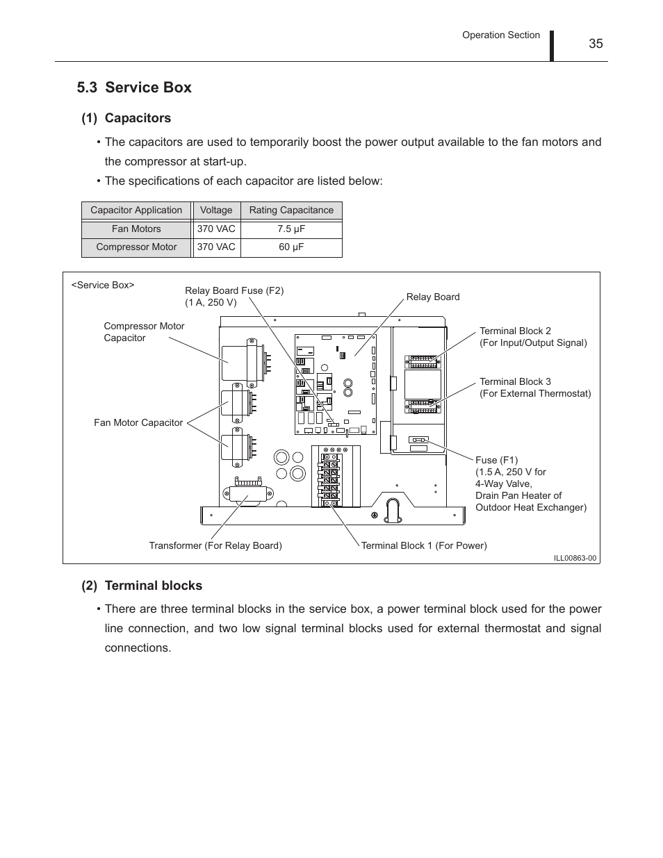 3 service box, Service box | MovinCool Climate Pro 18 Service Manual User Manual | Page 35 / 99