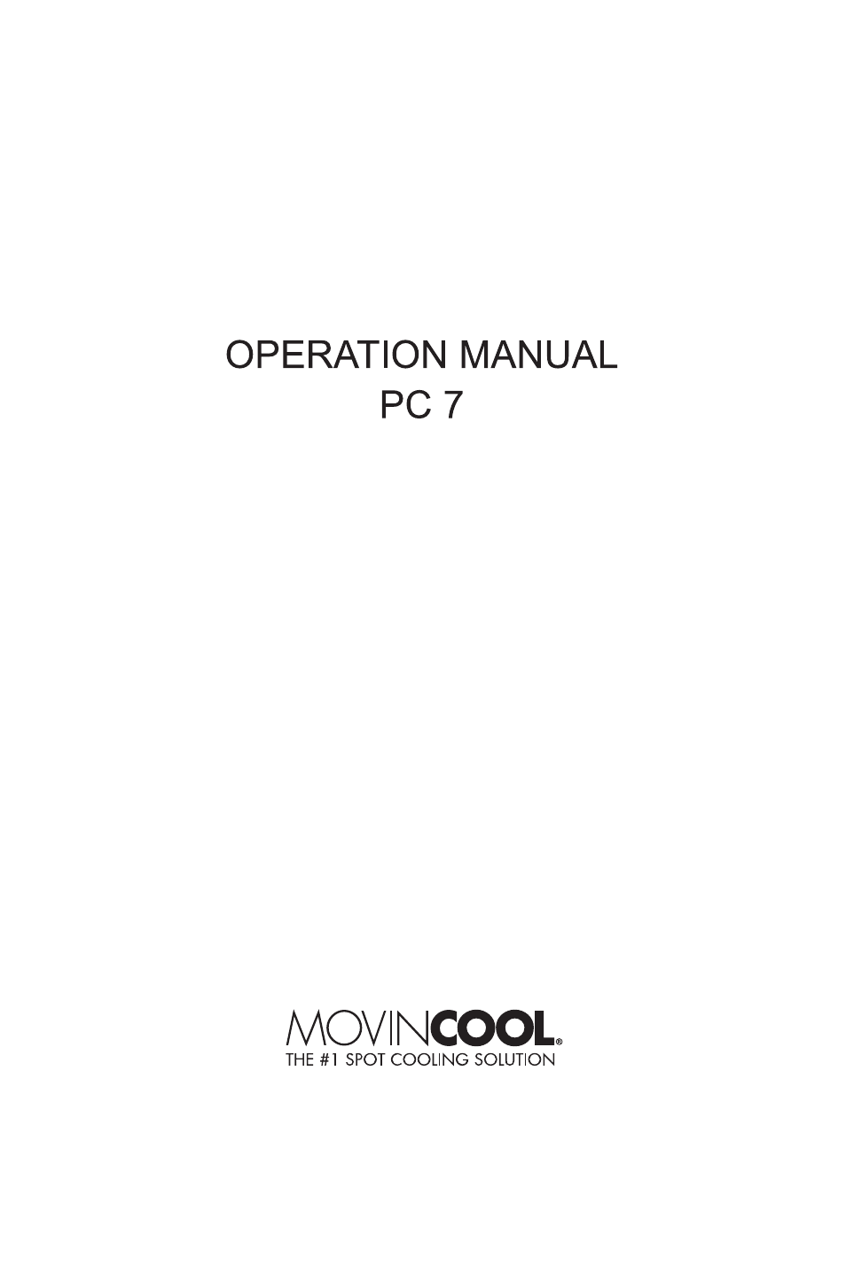 MovinCool PC7 User Manual | Page 3 / 22