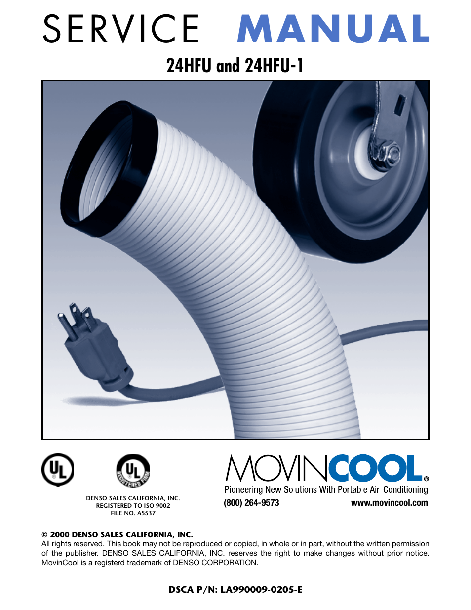 MovinCool 24HFU Service Manual User Manual | 48 pages