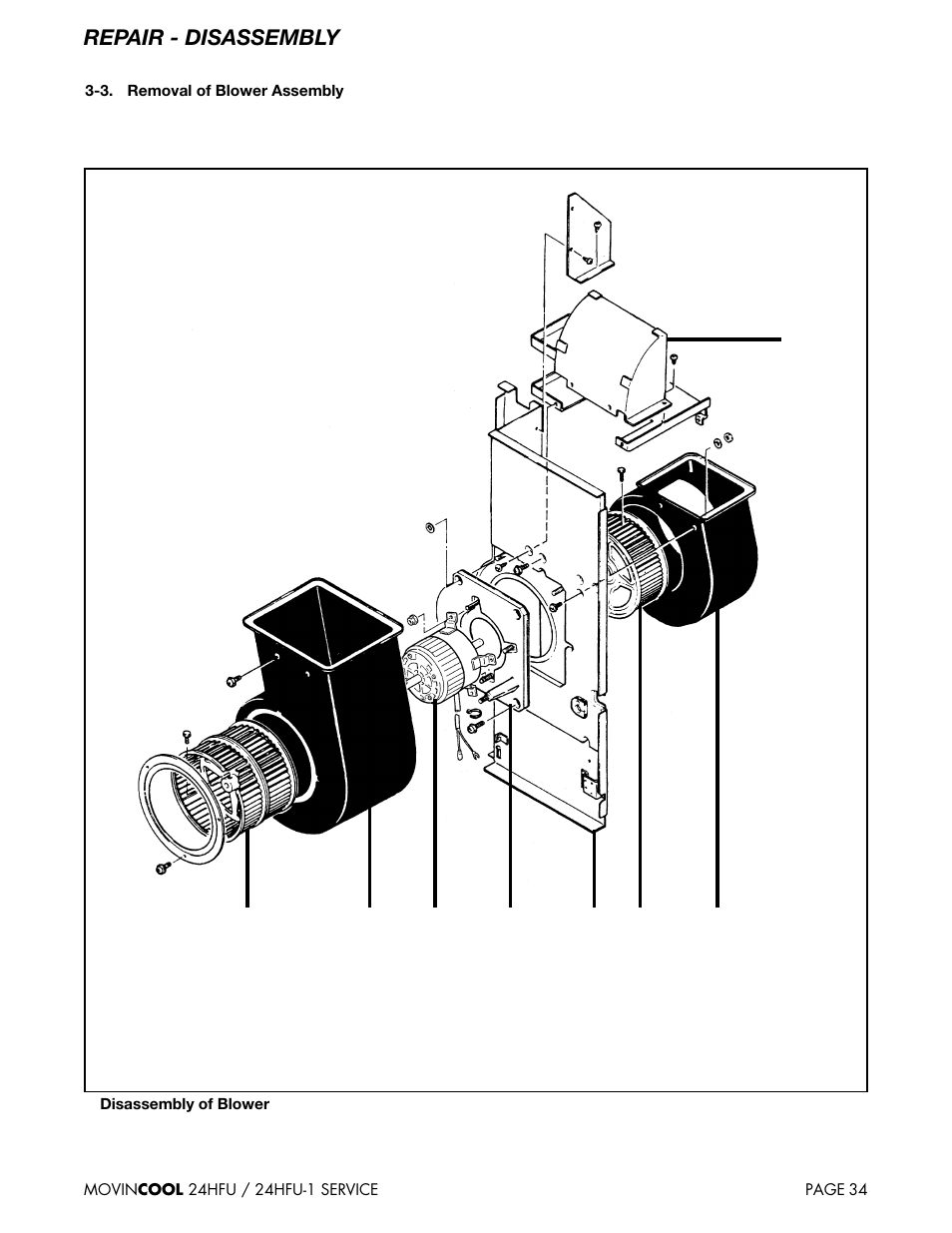 MovinCool 24HFU Service Manual User Manual | Page 34 / 48