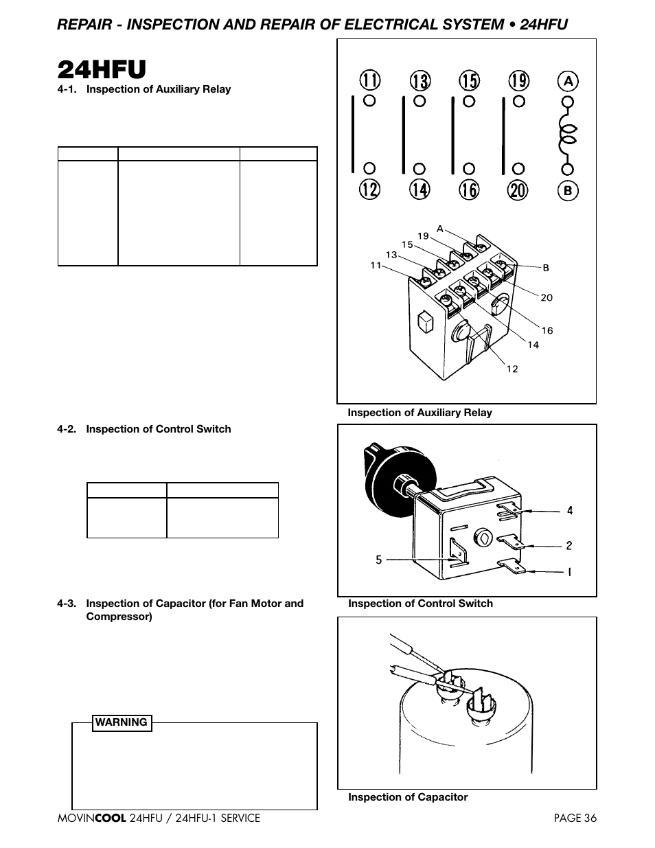 24hfu | MovinCool 24HFU Service Manual User Manual | Page 36 / 48