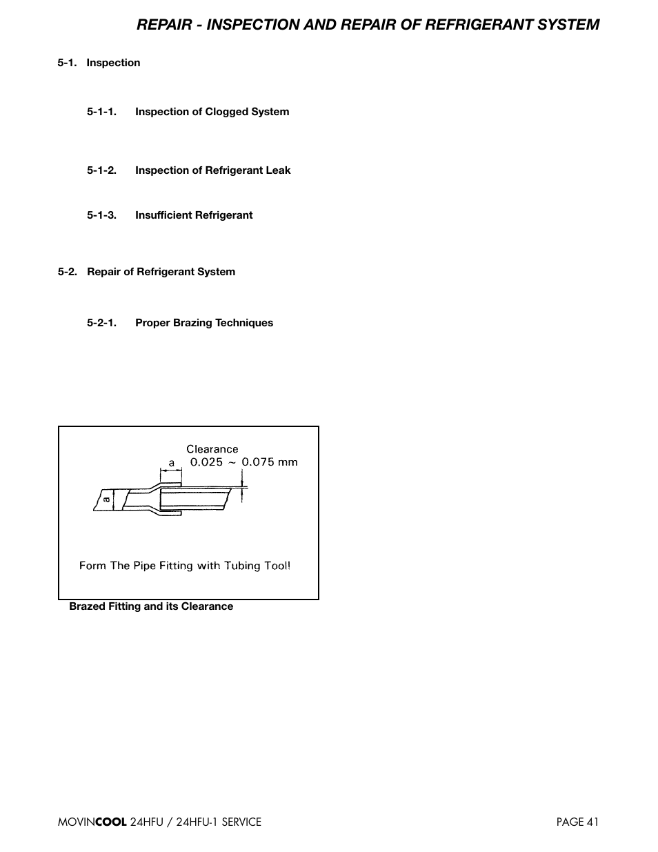 MovinCool 24HFU Service Manual User Manual | Page 41 / 48