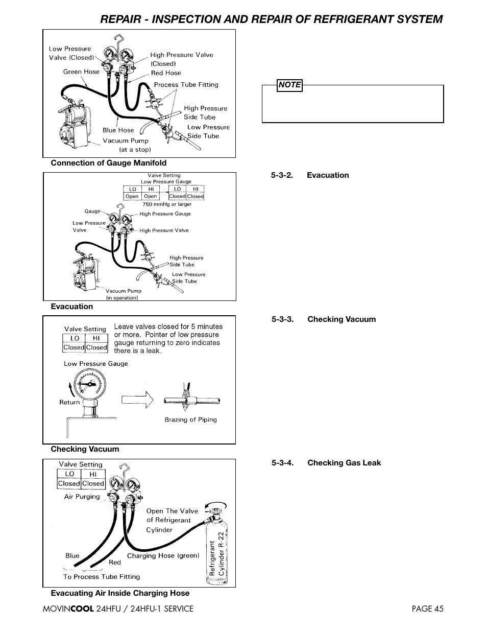 MovinCool 24HFU Service Manual User Manual | Page 45 / 48