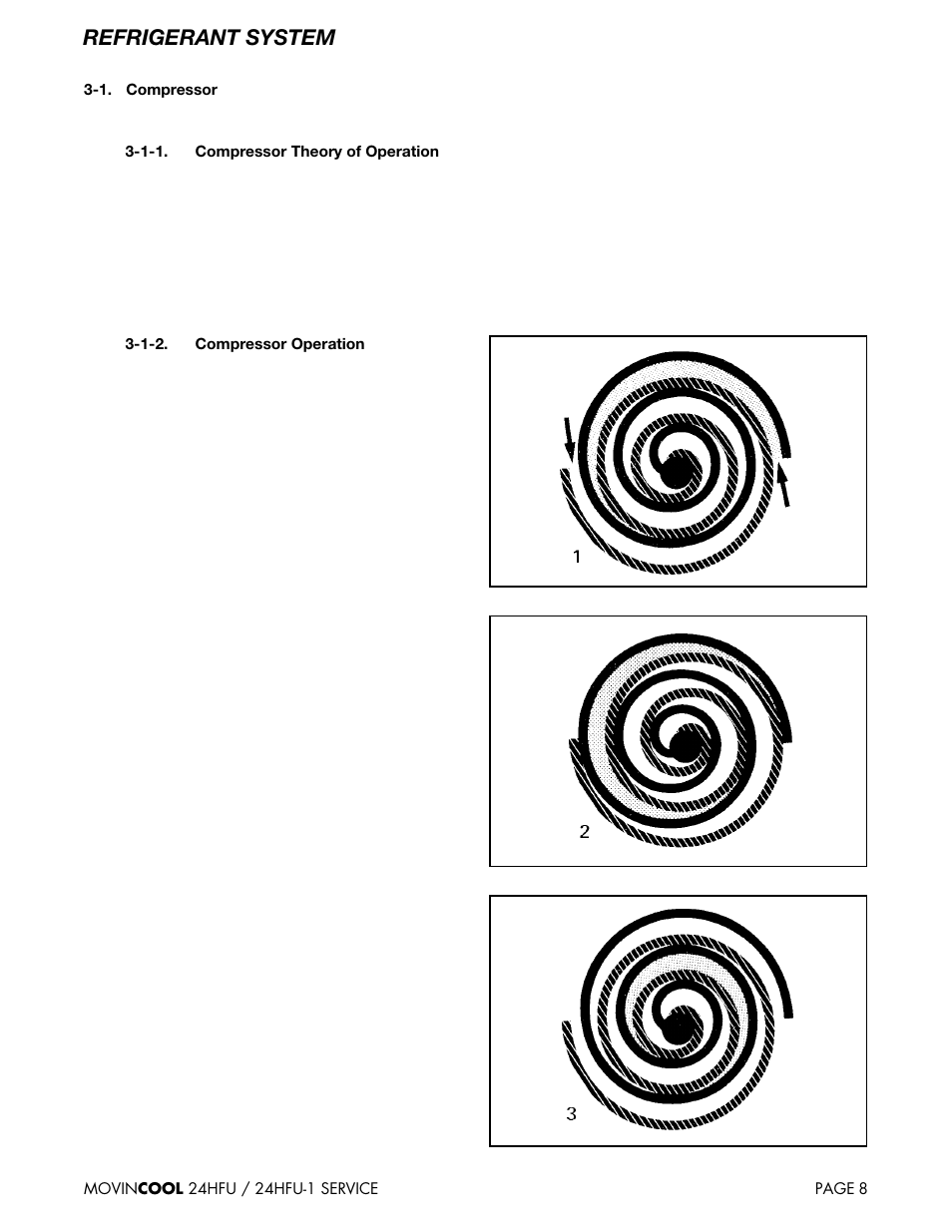 Refrigerant system | MovinCool 24HFU Service Manual User Manual | Page 8 / 48