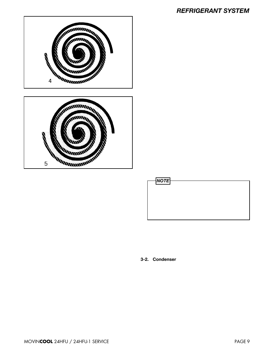 Refrigerant system | MovinCool 24HFU Service Manual User Manual | Page 9 / 48