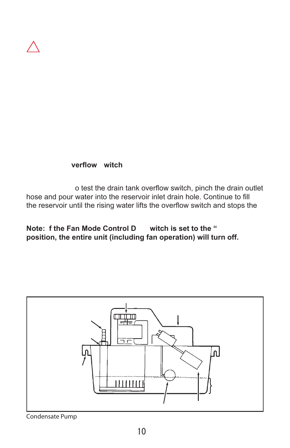 Maintenance & troubleshooting | MovinCool Condensate Pump User Manual | Page 10 / 11