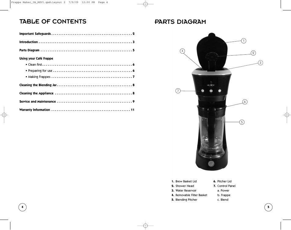 Mr. Coffee BVMC-FM1 User Manual | Page 3 / 10