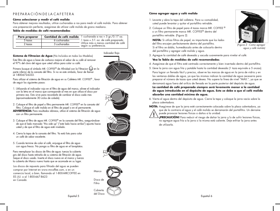 Mr. Coffee JW Series User Manual | Page 9 / 12