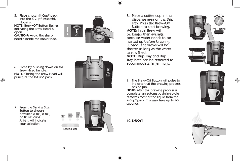 Mr. Coffee BVMC-KG6 User Manual | Page 5 / 22