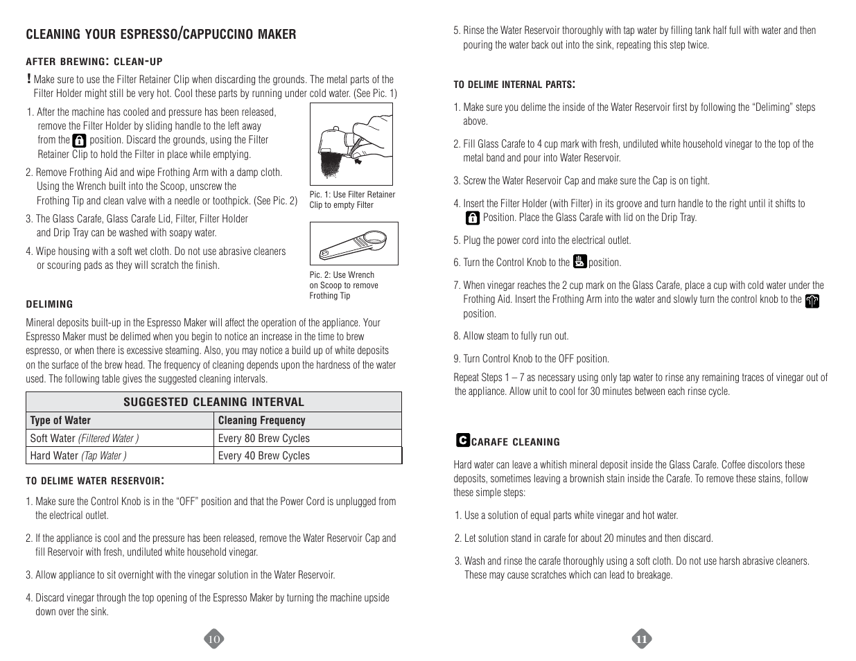 Mr. Coffee ECM160 User Manual | Page 6 / 16
