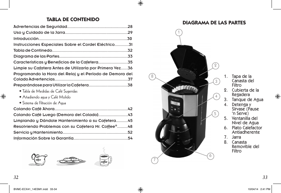 Mr. Coffee BVMC-ECX User Manual | Page 17 / 29