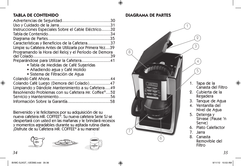 Mr. Coffee BVMC-SJX33GT User Manual | Page 18 / 31