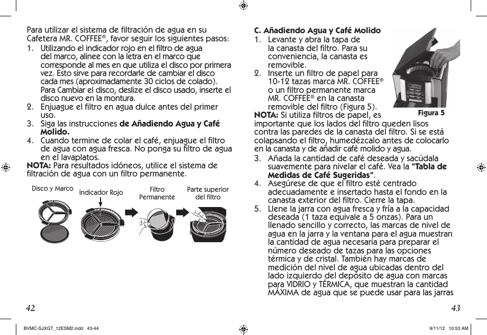 Mr. Coffee BVMC-SJX33GT User Manual | Page 22 / 31