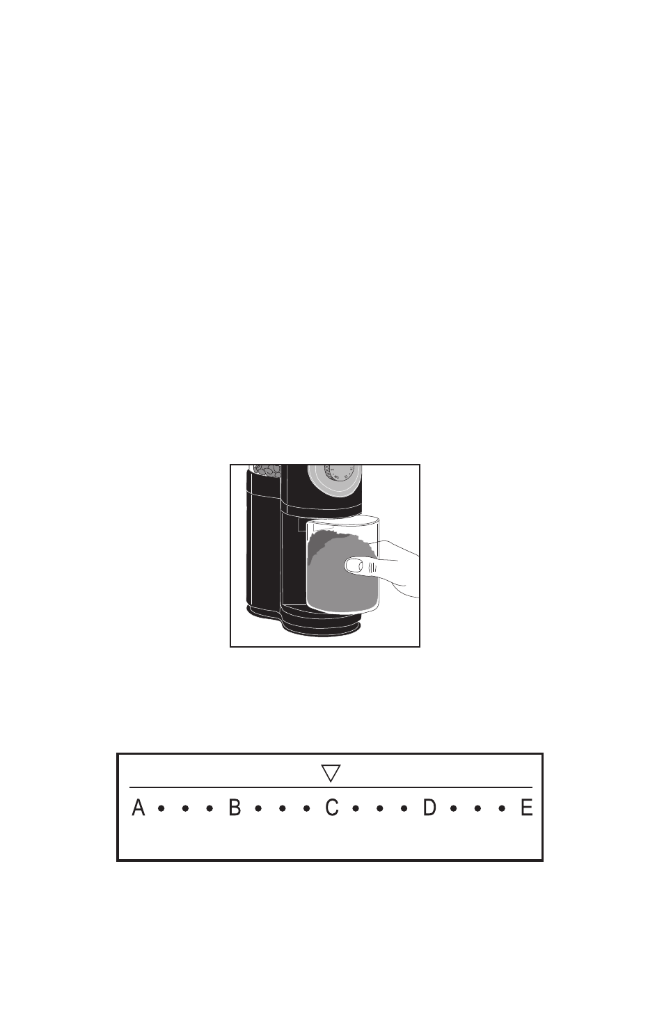 Grind setting chart | Mr. Coffee BMX4 User Manual | Page 4 / 21