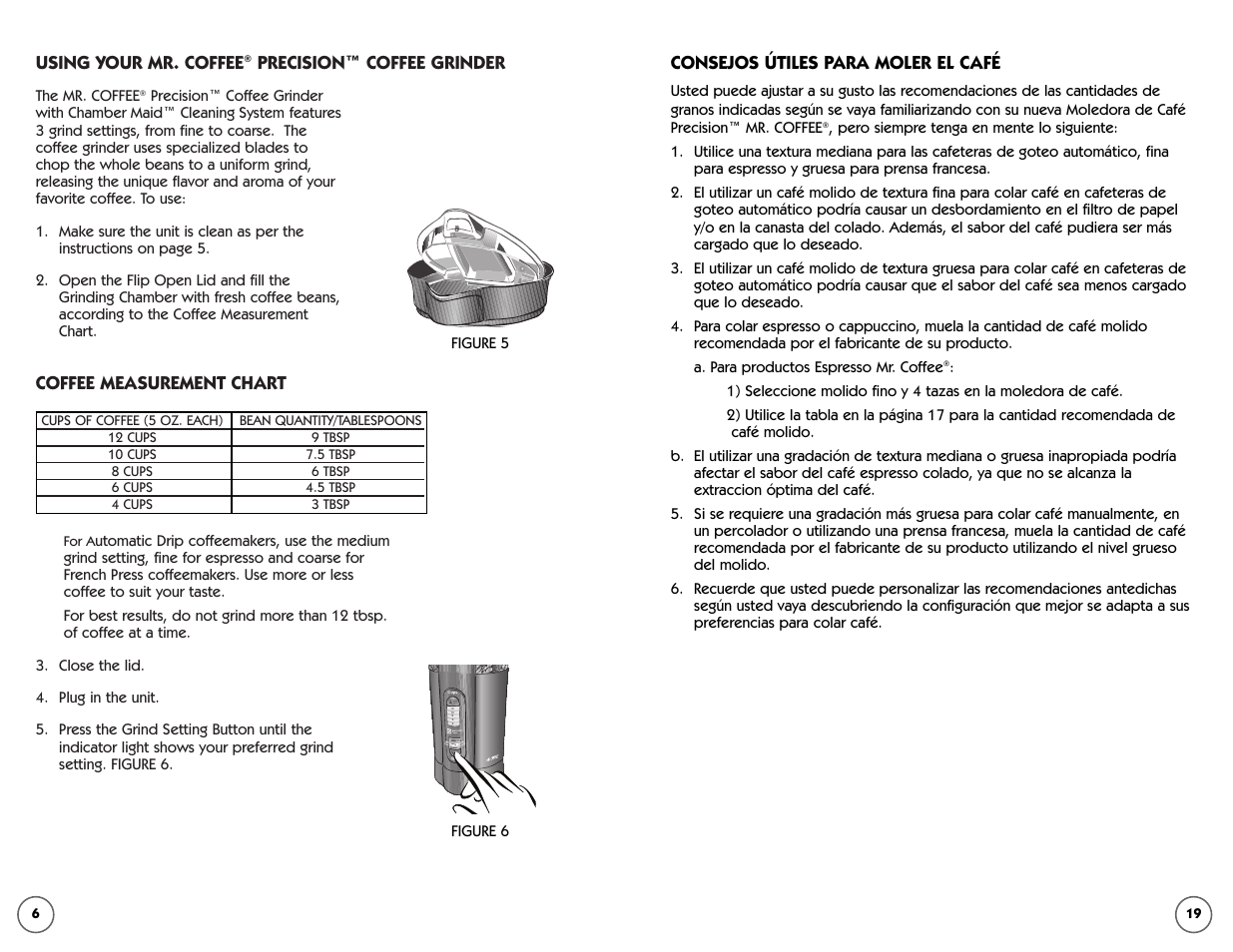 Mr. Coffee IDS75 User Manual | Page 6 / 12
