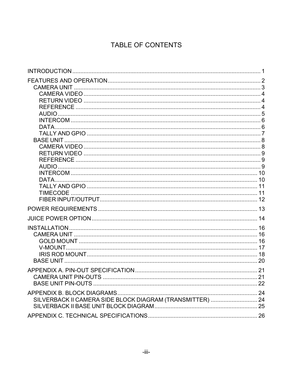 MultiDyne SilverBack II User Manual | Page 3 / 32