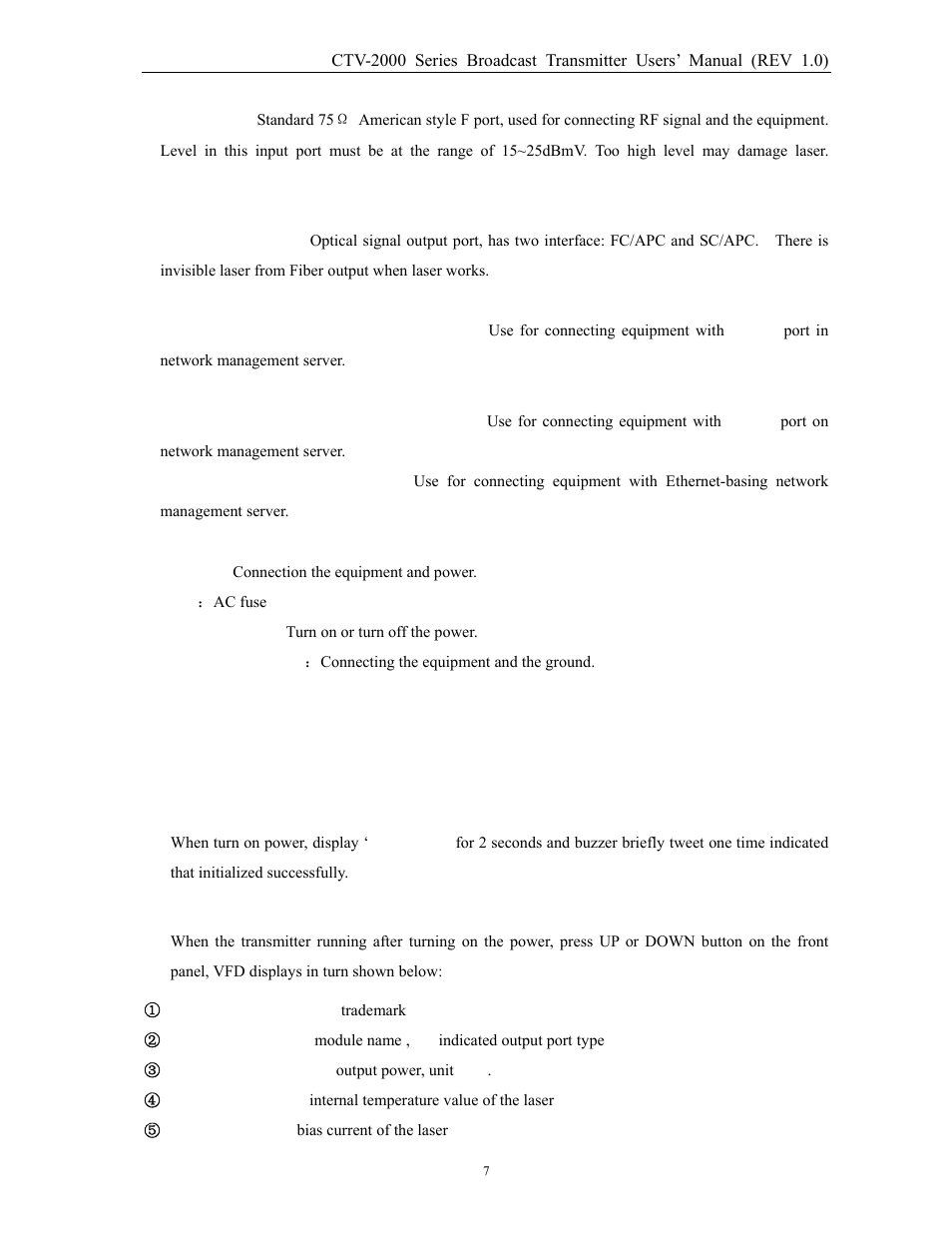 MultiDyne CTV-2000-FRX User Manual | Page 7 / 18