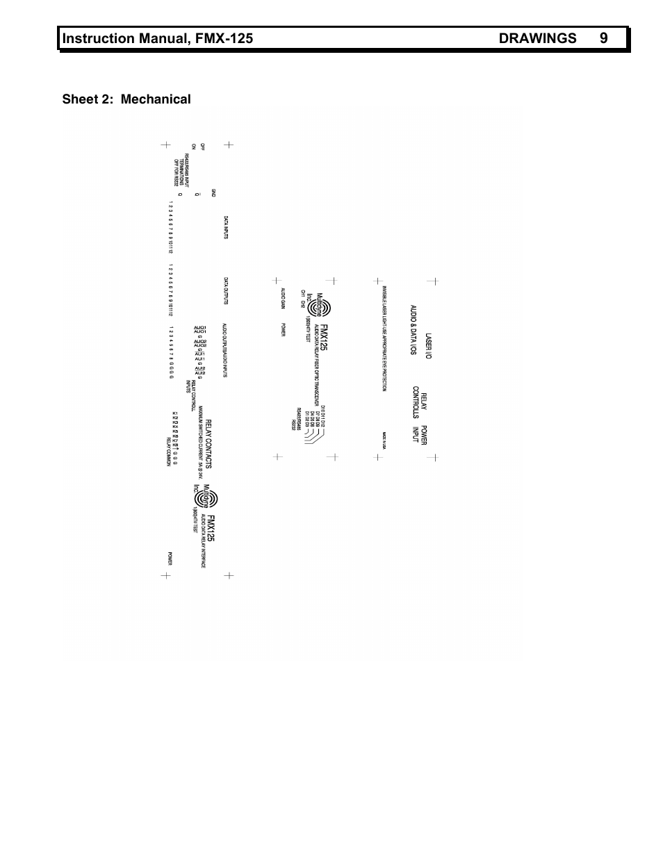 MultiDyne FMX-125 User Manual | Page 9 / 9