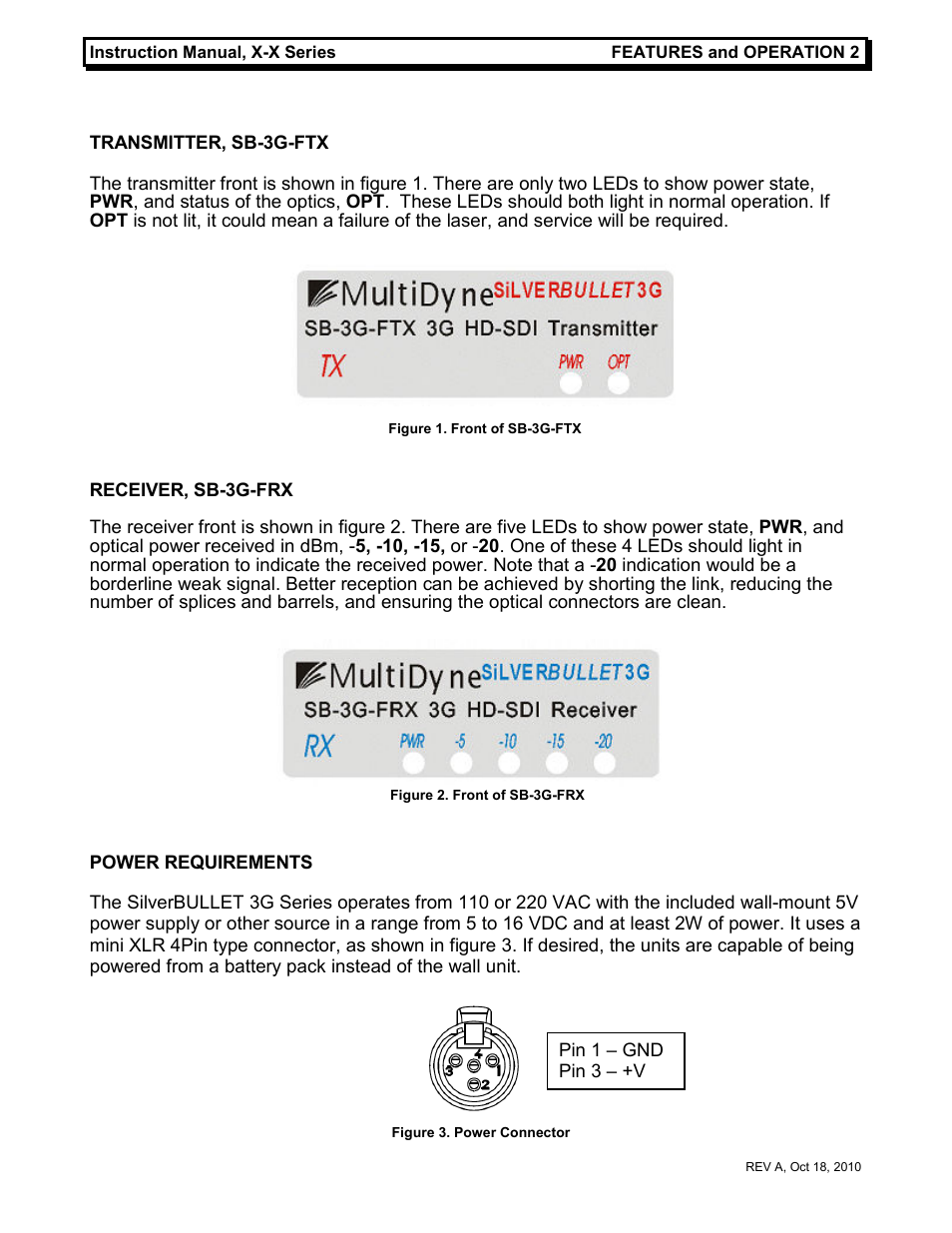 MultiDyne SilverBULLET 3G Series User Manual | Page 5 / 7