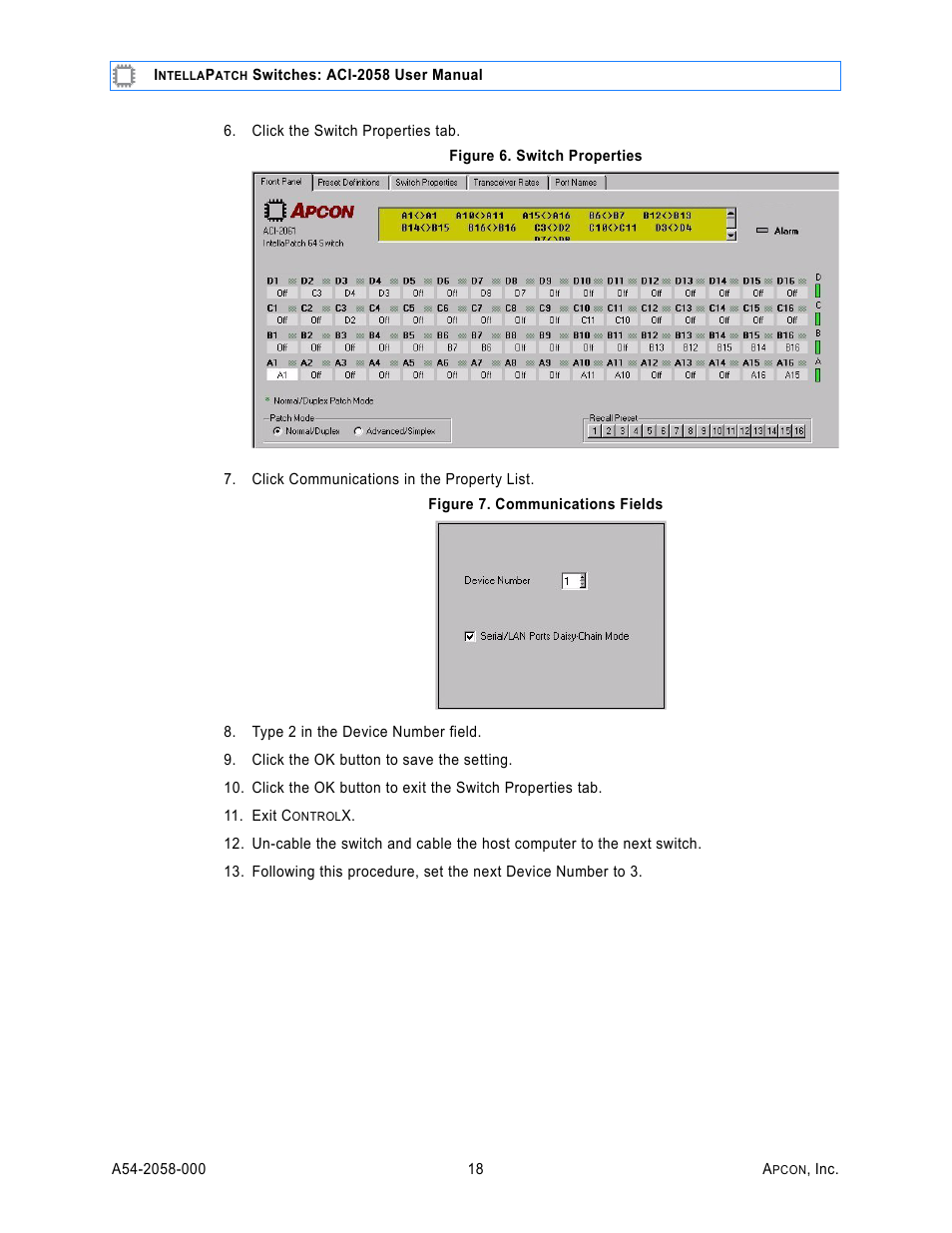 MultiDyne ACI-2058 User Manual | Page 22 / 200