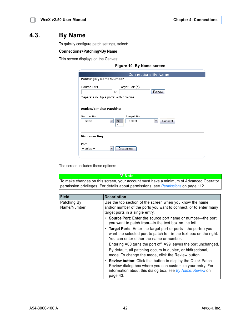 By name, Figure 10. by name screen | MultiDyne ACI-2058 User Manual | Page 81 / 200