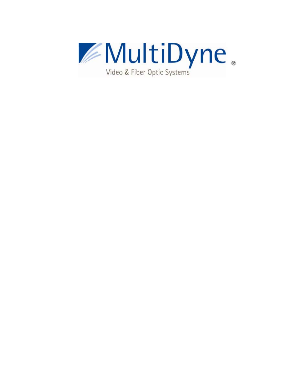 MultiDyne HD-1500 Series User Manual | 6 pages