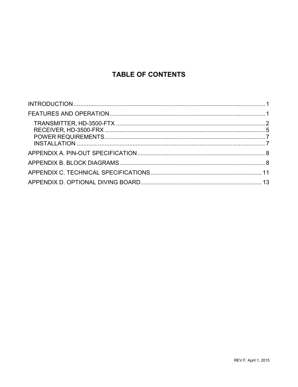 MultiDyne HD-3500 Series User Manual | Page 3 / 16