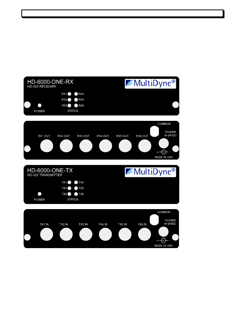 MultiDyne HD-6Pack Series User Manual | Page 6 / 8