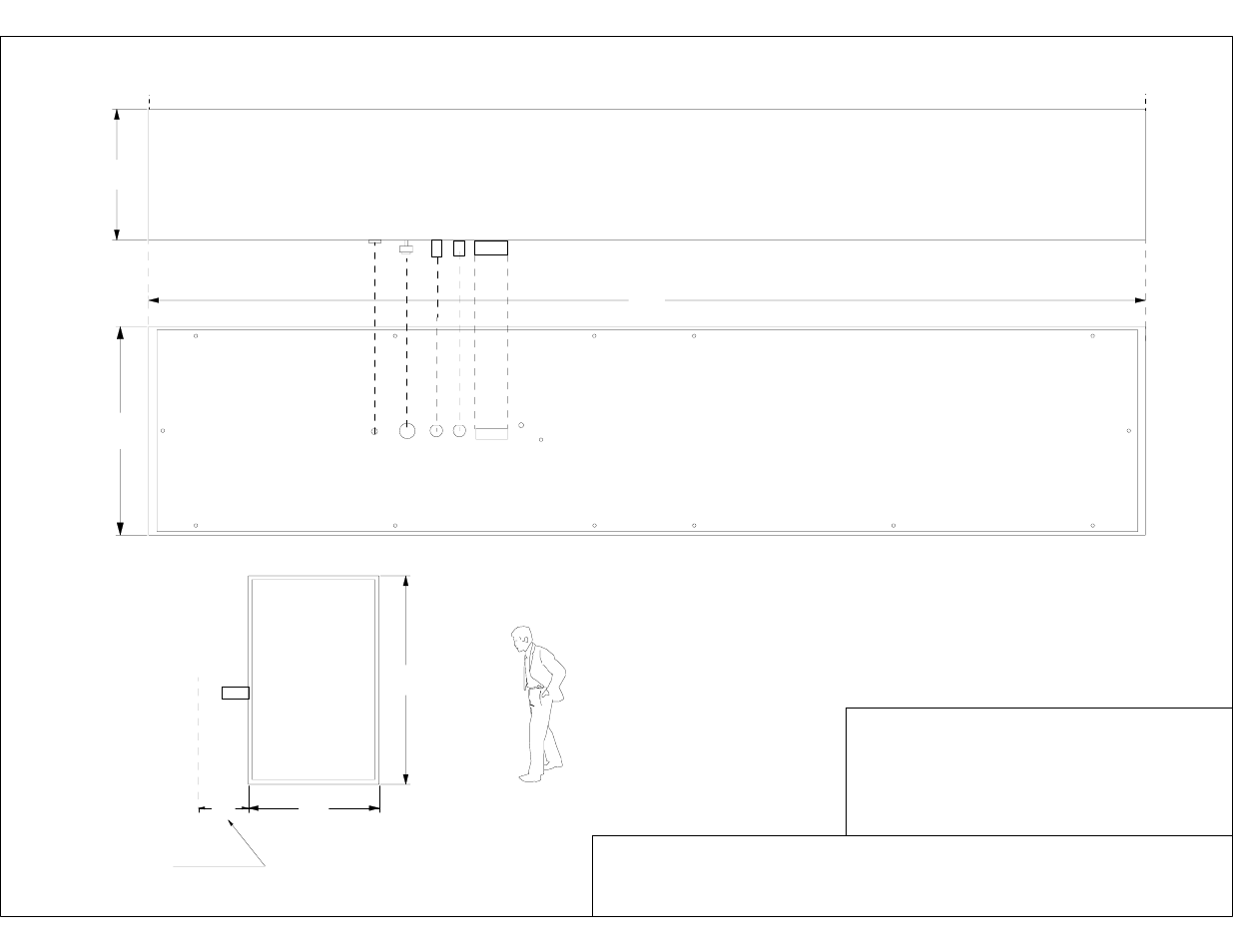 Top view, Rear view, Museum technology source inc | Museum Technology Source CC-1000 Closed  Caption Displays User Manual | Page 5 / 6