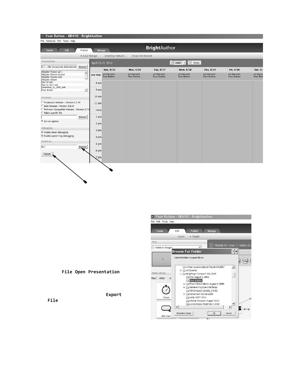 Museum Technology Source B-104 BrightSign Button Interface User Manual | Page 6 / 7