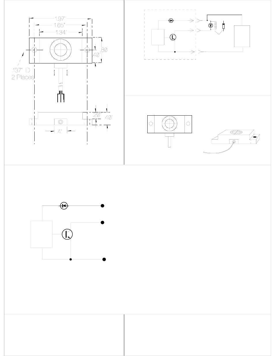 Museum Technology Source KD-1 Proximity Switch User Manual | 1 page