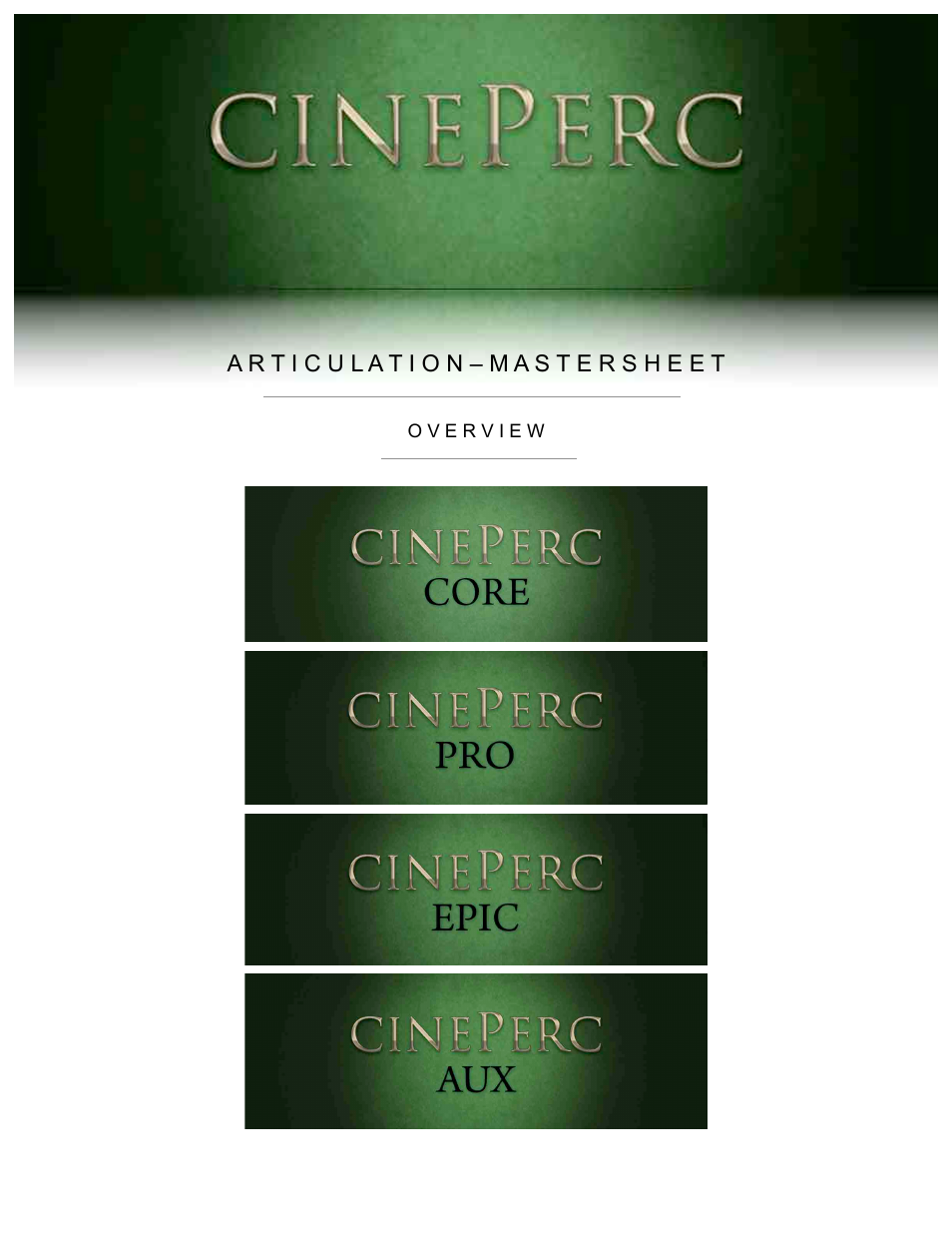 Cinesamples CinePerc COMPLETE Bundle User Manual | Page 85 / 113