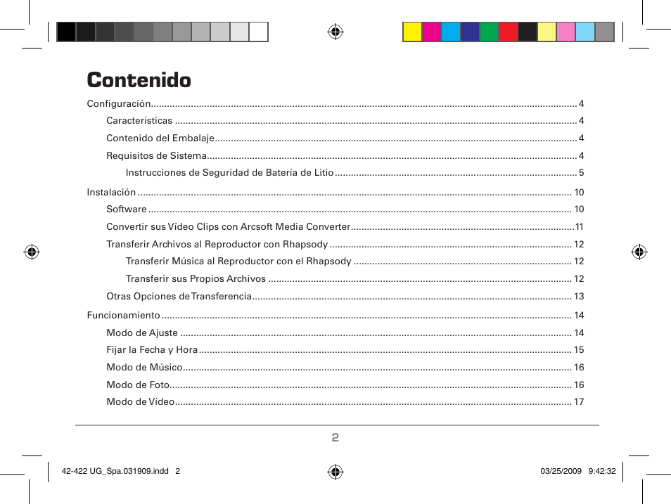 MyMusix 42-422 User Manual | Page 26 / 48