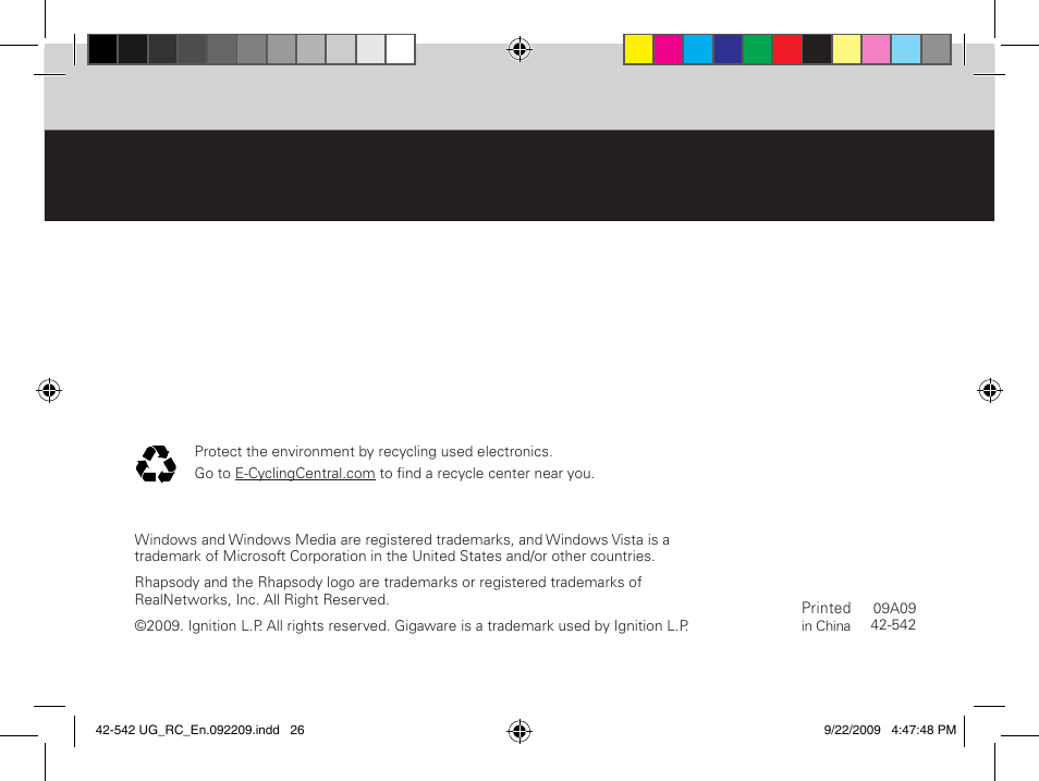 Limited warranty, Limited.warranty | MyMusix 42-542 User Manual | Page 14 / 14