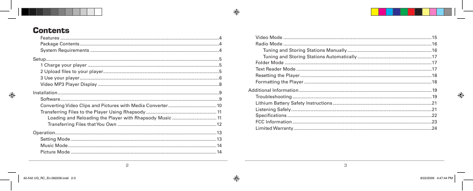 MyMusix 42-542 User Manual | Page 2 / 14