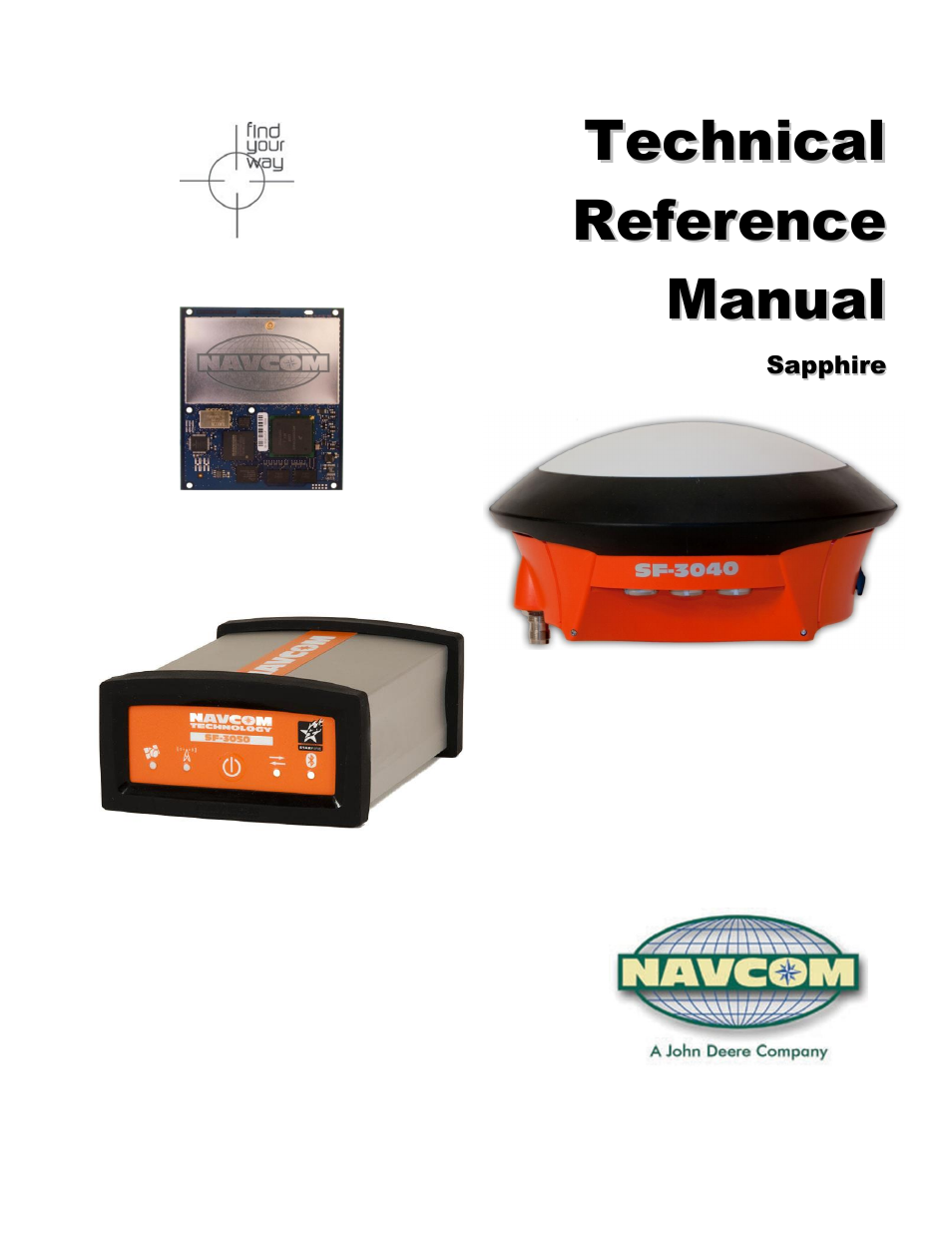 NavCom Sapphire Rev.J User Manual | 450 pages
