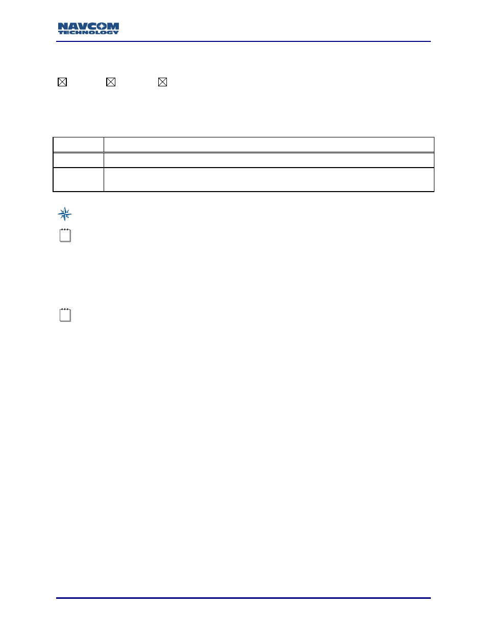Navelevmask (ascii) | NavCom Sapphire Rev.J User Manual | Page 166 / 450