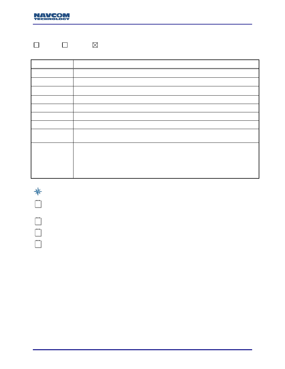 Radio (ascii) | NavCom Sapphire Rev.J User Manual | Page 195 / 450