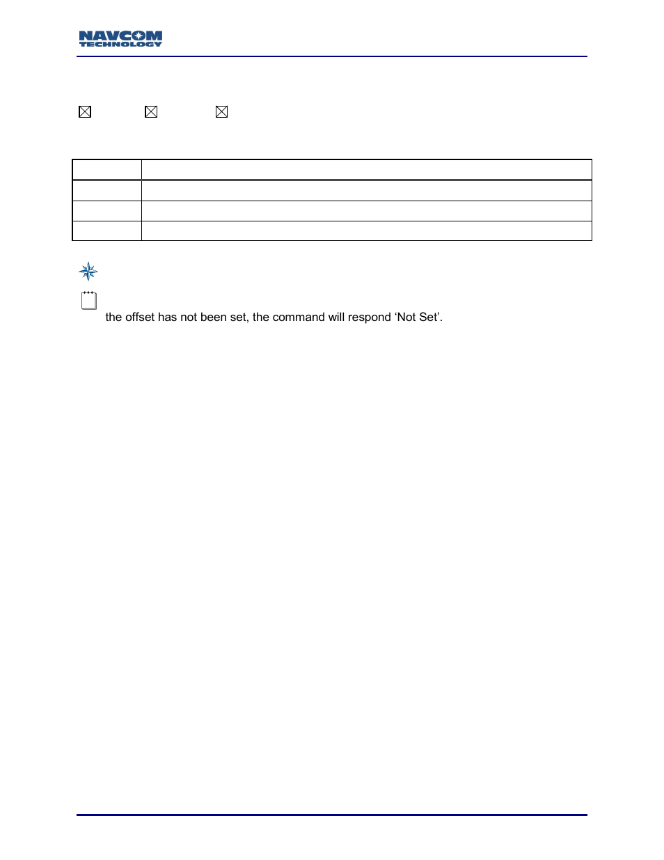 Setutcoffset (ascii), Reserved | NavCom Sapphire Rev.J User Manual | Page 222 / 450
