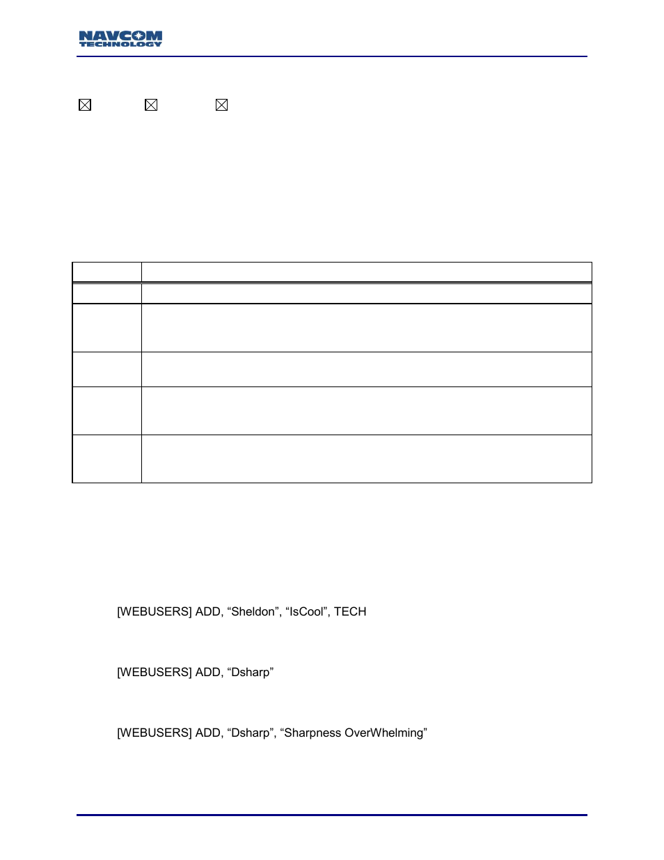 Webusers | NavCom Sapphire Rev.J User Manual | Page 252 / 450