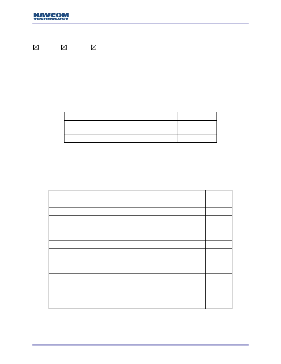 Alm1b (version 1; v1.0.0.4) (binary), Gps almanac, Table 105: alm1b binary message data | Table 106: gps alm1b binary message data, Table 105 | NavCom Sapphire Rev.J User Manual | Page 259 / 450