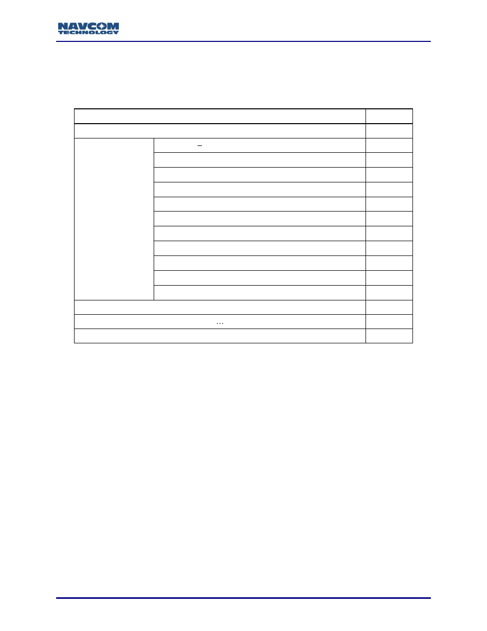 Galileo almanac, Sbas almanac, Reserved | Table 108: sbas alm1b binary message data | NavCom Sapphire Rev.J User Manual | Page 261 / 450