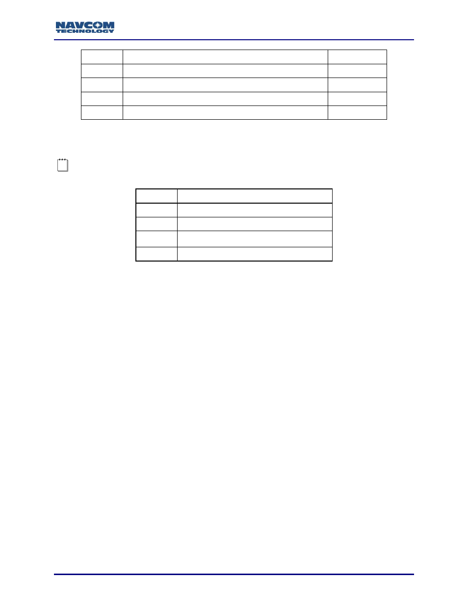 C/no, Reserved, Table 119: loop bandwidth | NavCom Sapphire Rev.J User Manual | Page 271 / 450