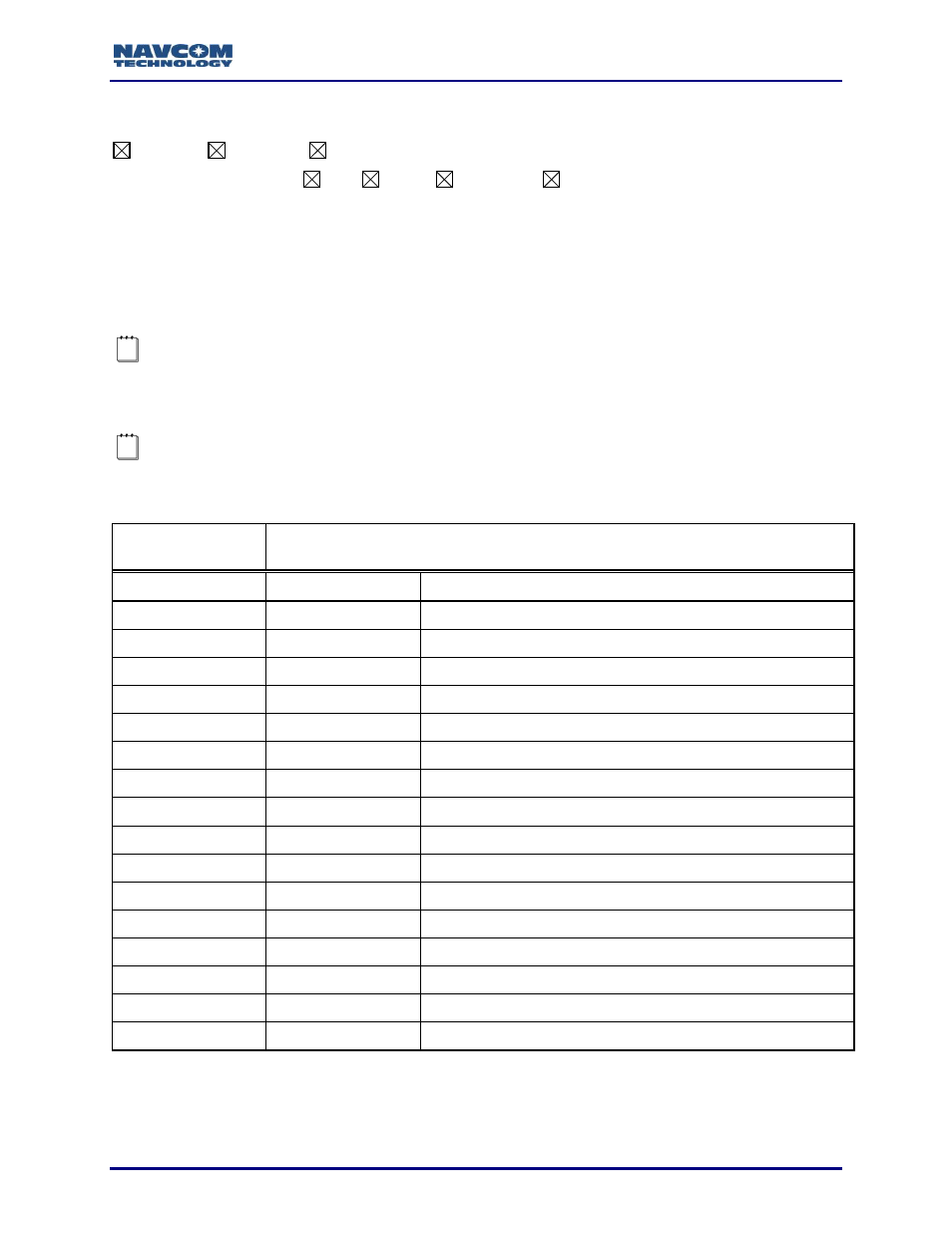 Nmeaalm (ascii), Table 142: alm message output format | NavCom Sapphire Rev.J User Manual | Page 300 / 450