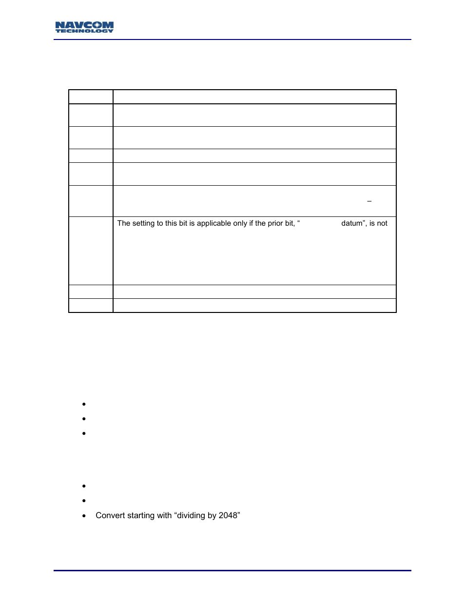 Navigation solution status, Table 177: solution status codes, And table 177 | Table 177 | NavCom Sapphire Rev.J User Manual | Page 345 / 450