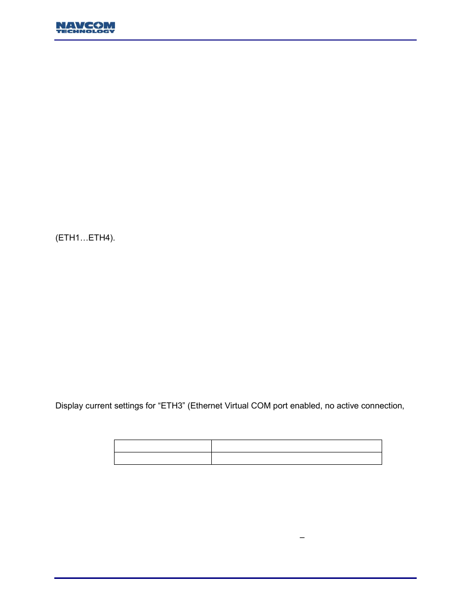 Ethvcom] examples, Ethvcom application notes | NavCom Sapphire Rev.J User Manual | Page 426 / 450