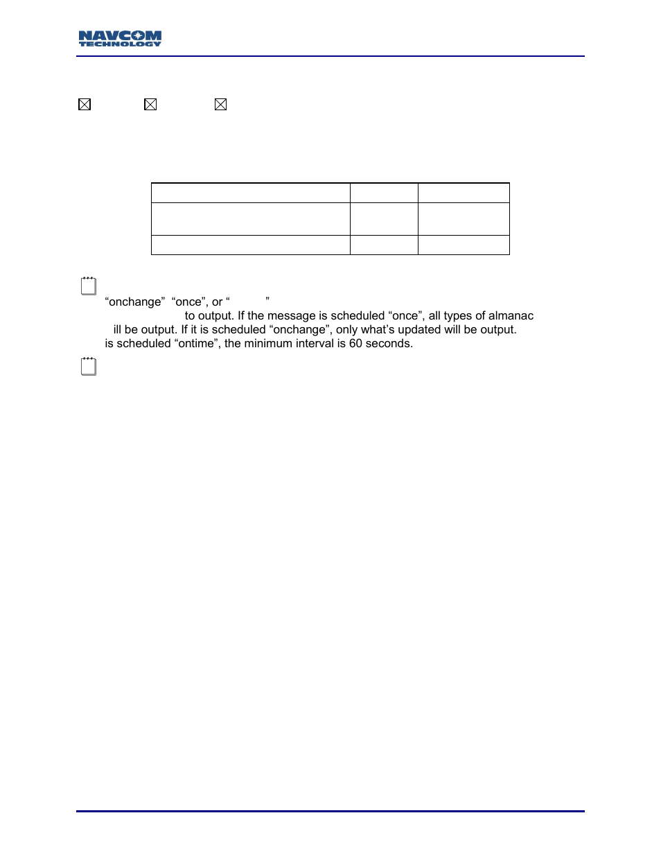 Alm1b (binary), Table 14: alm1b binary command | NavCom Sapphire Rev.J User Manual | Page 52 / 450