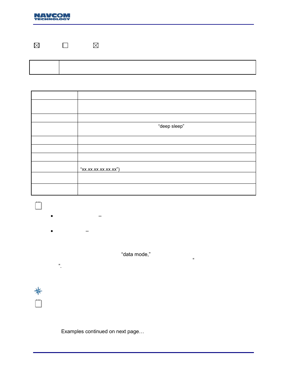 Btset (ascii) | NavCom Sapphire Rev.J User Manual | Page 81 / 450